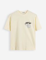 T-Shirt - Print - Gelb