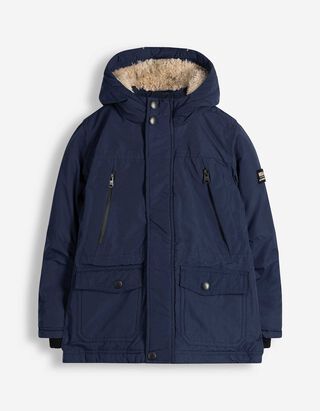 Parka - D&eacute;perlant - bleu fonc&eacute;