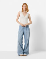 Top - Spitze - Off-White