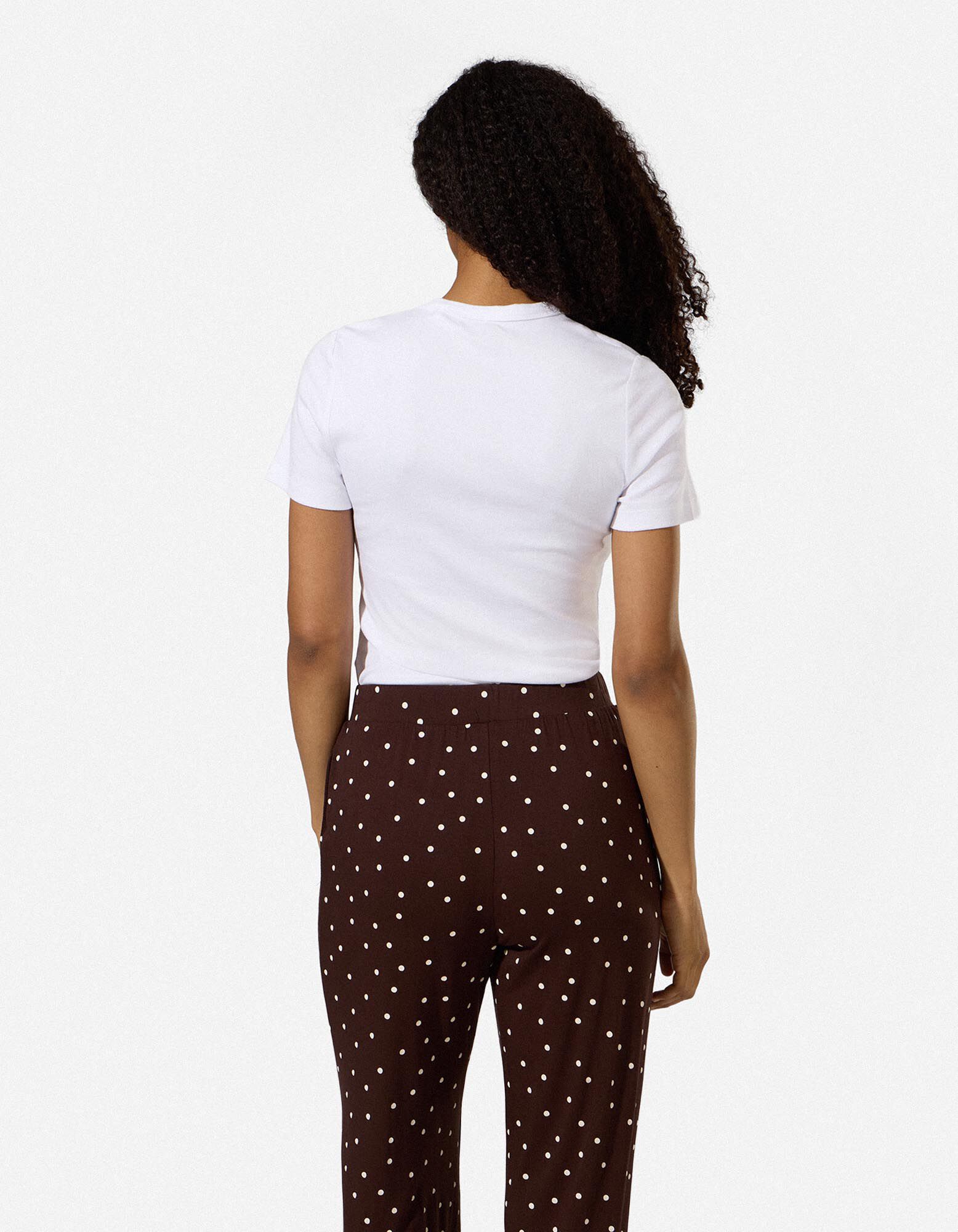 T-shirt - Modaal - wit
