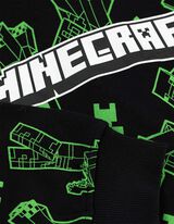 Majica s kapuljačom - Minecraft - crna