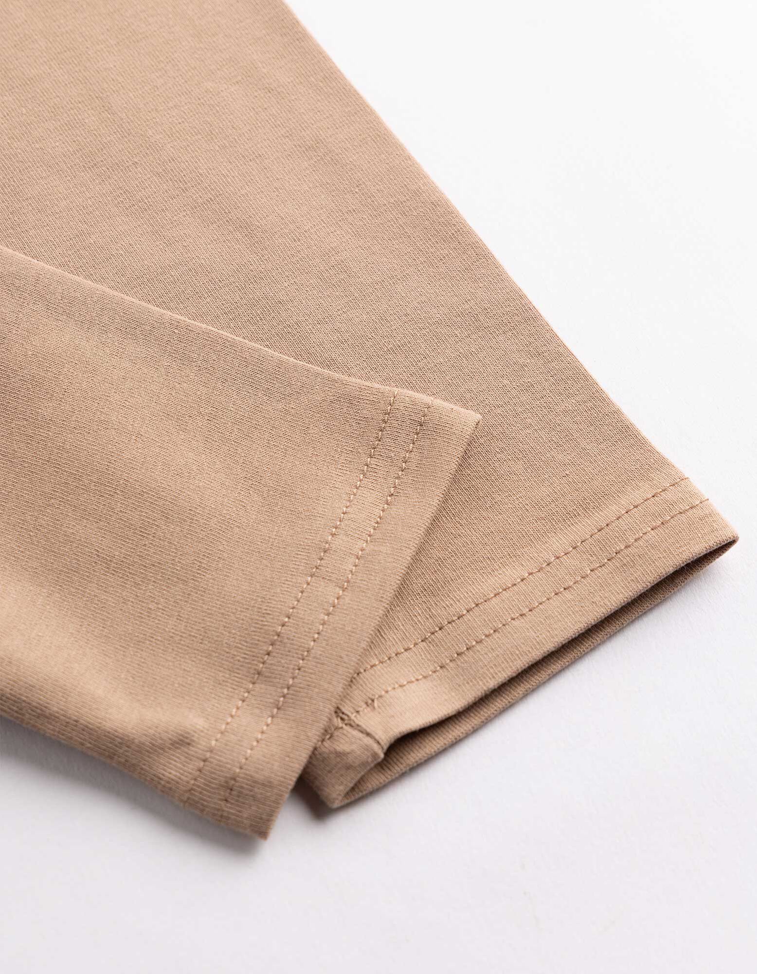 Legging - Effen - bruin