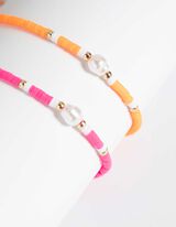 Armband - Set van 2 - oranje