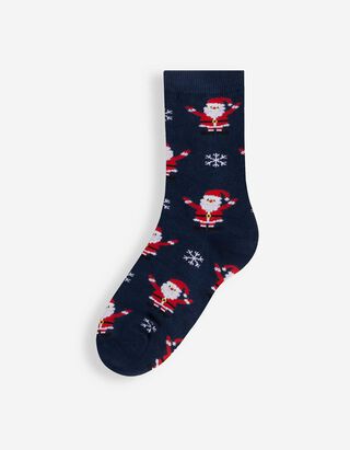 Socken - gemustert - Dunkelblau