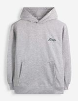 Hoodie - 3D-Applikation - Hellgrau