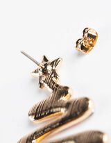 Orecchini - Pietre decorative - oro