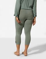 Leggings - Elastischer Bund - Petrol
