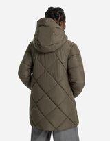 Steppelt kabát - Vízlepergető - sötétzöld