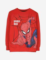 Sweatshirt - Spiderman - rot