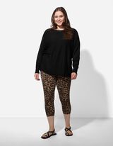 Pulóver - Netopierie rukávy - cierna