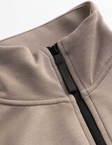 Sweatvest - Modaal - beige