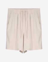 Bermuda  - Leinen-Mix - beige