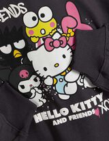 Hoodie - Hello Kitty - dunkelgrau