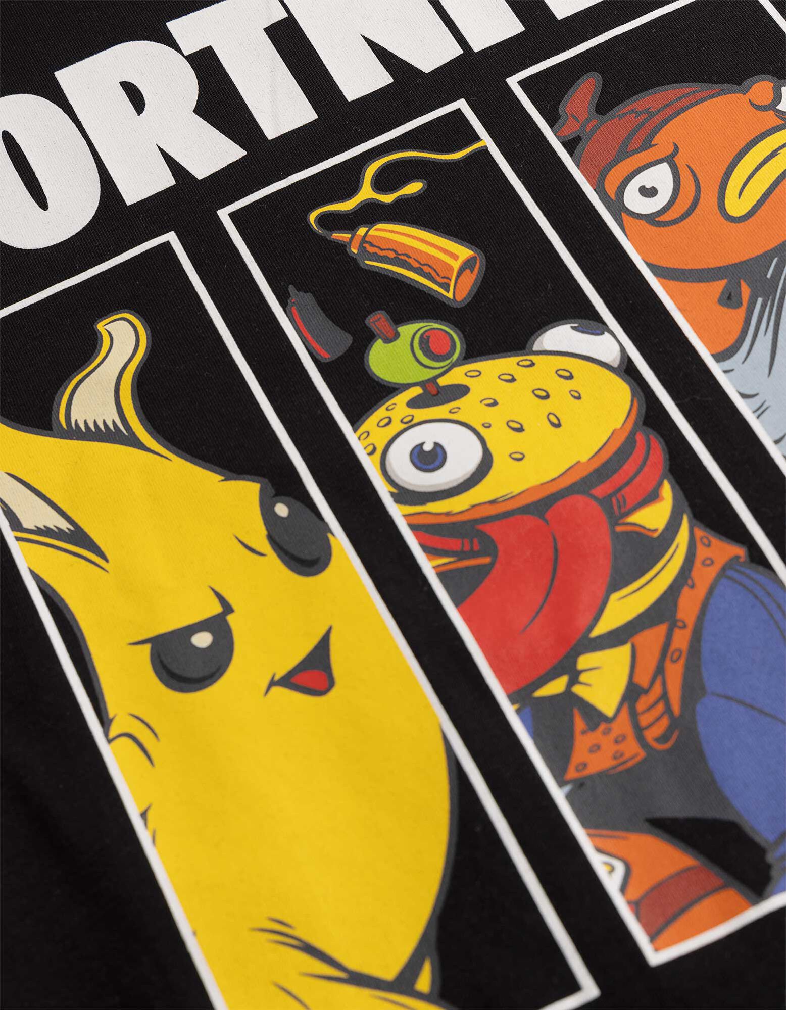 Tričko - Fortnite - Čern&aacute;