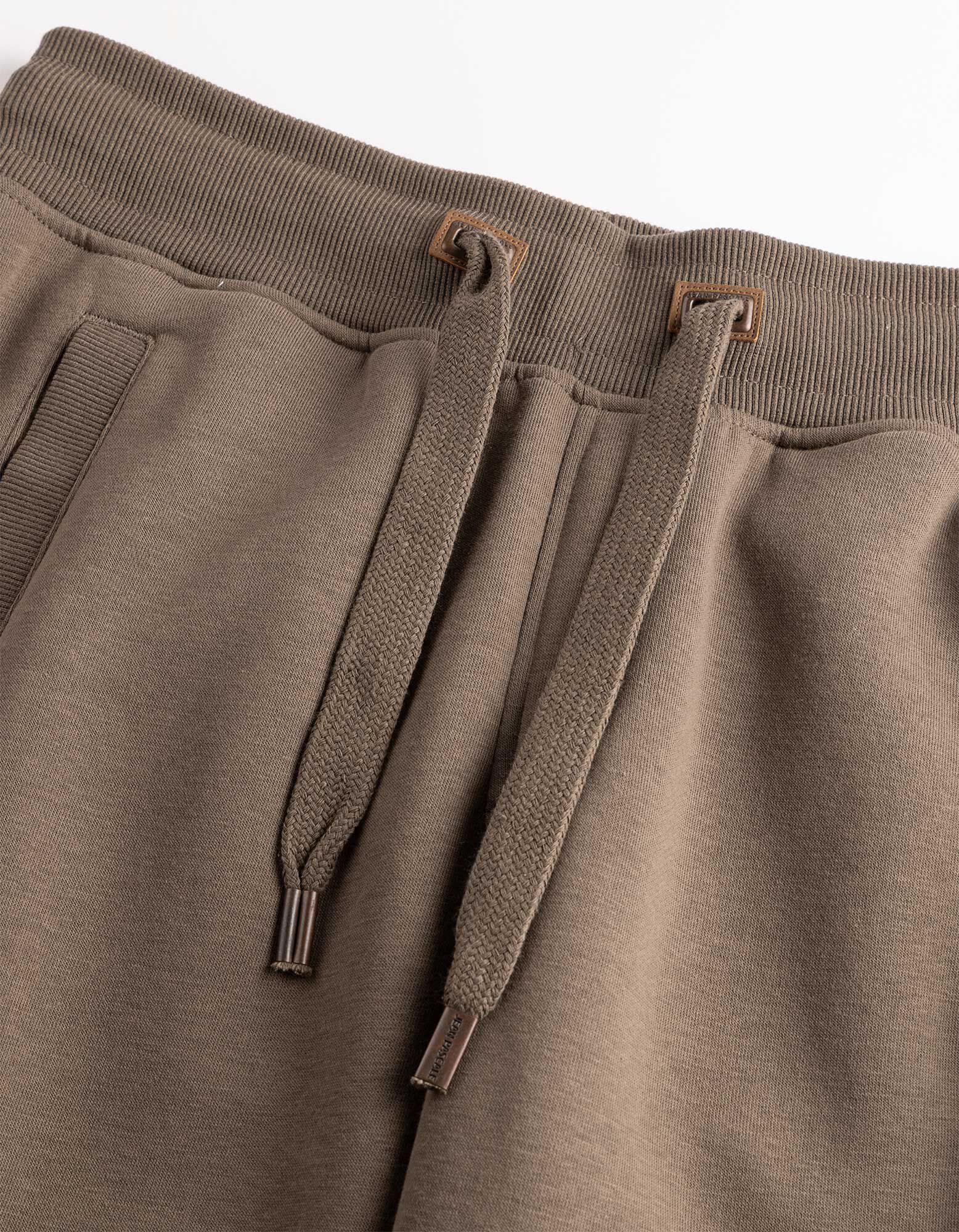 Jogginghose - Regular Fit - Braun