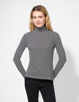 Longsleeve - Col - zwart