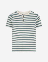 T-Shirt - Streifen - weiß