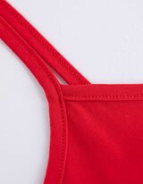 Top - Spalline sottili - rosso