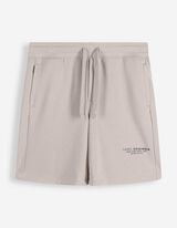 Short - Jambe large - Beige