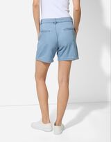 Pantaloni scurți denim - Amestec de bumbac - Albastru deschis