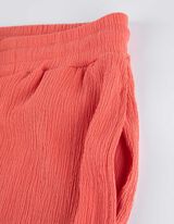 Palazzo pantalone - Bočni prorez - svetlo-crvena