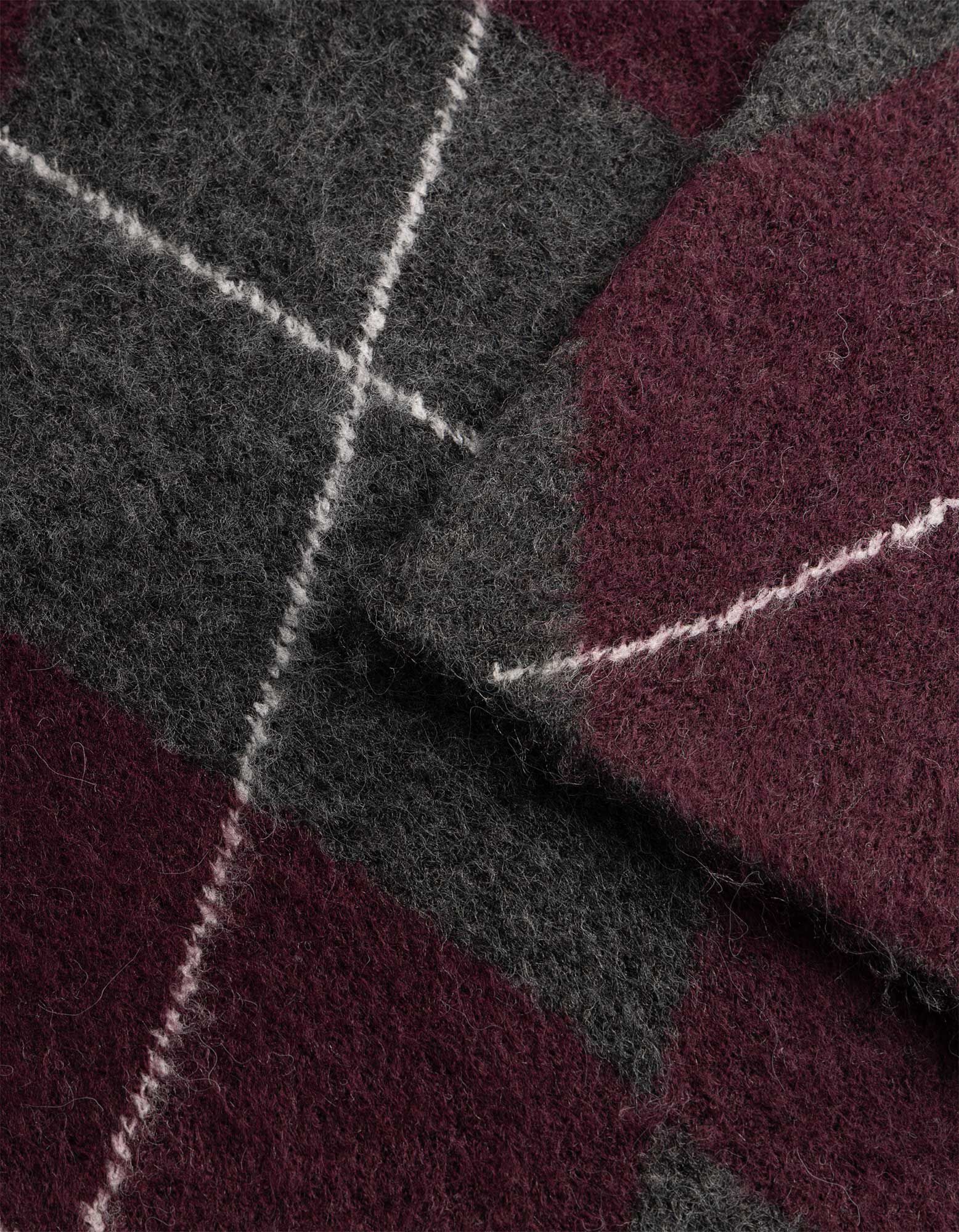Pull-over - Jacquard - mauve