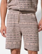 Shorts - Jacquard - beige