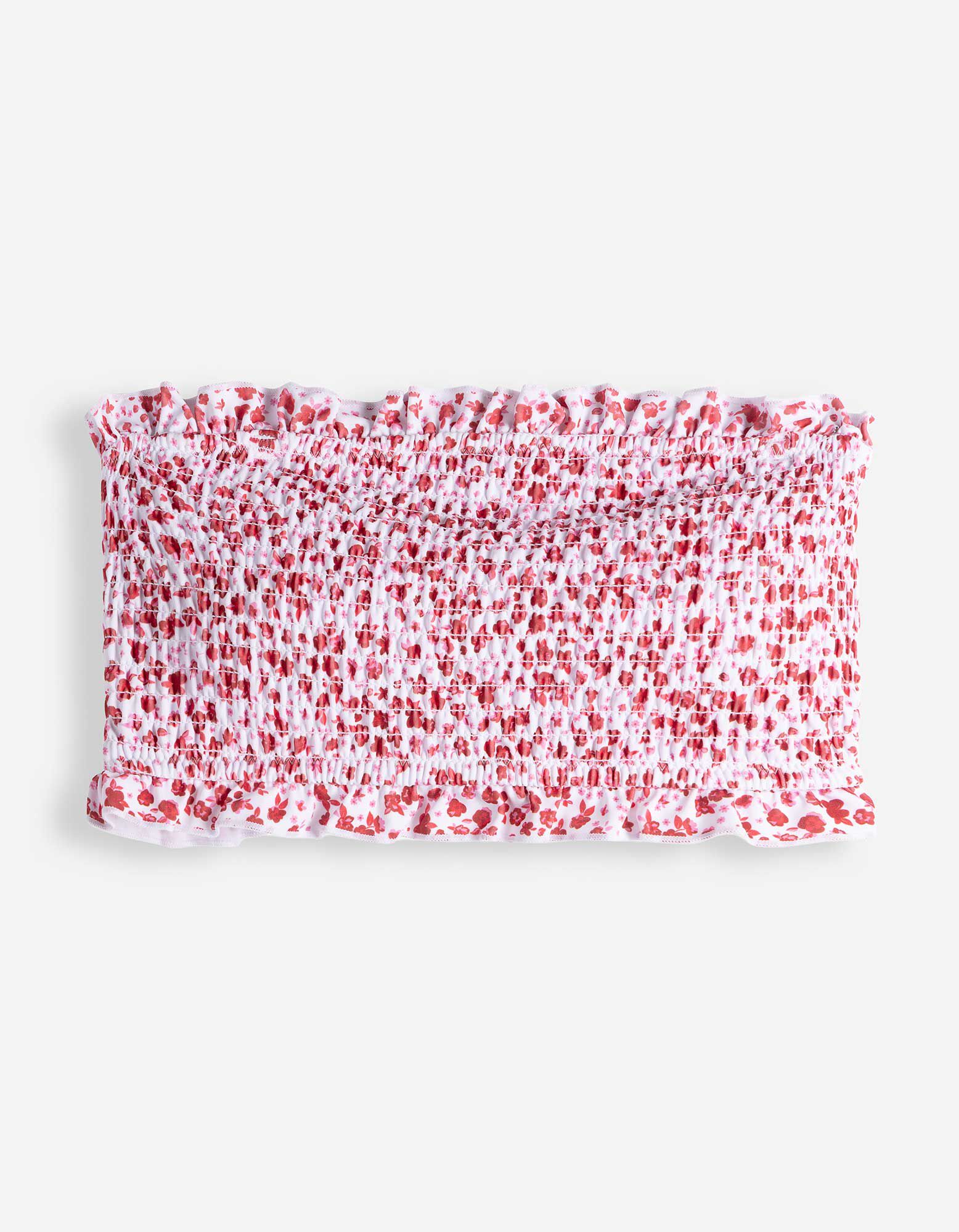 Bikinitop - Verstellbare Tr&auml;ger - wei&szlig;