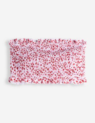 Bikinitop - Verstellbare Tr&auml;ger - wei&szlig;