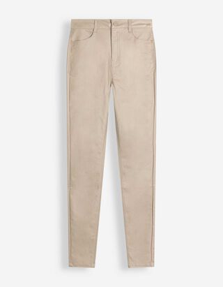Hose - Skinny Fit - Braun
