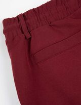 spodnie - regularny stan - ciemny czerwony