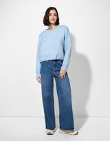 Trui - Oversized fit - lichtblauw