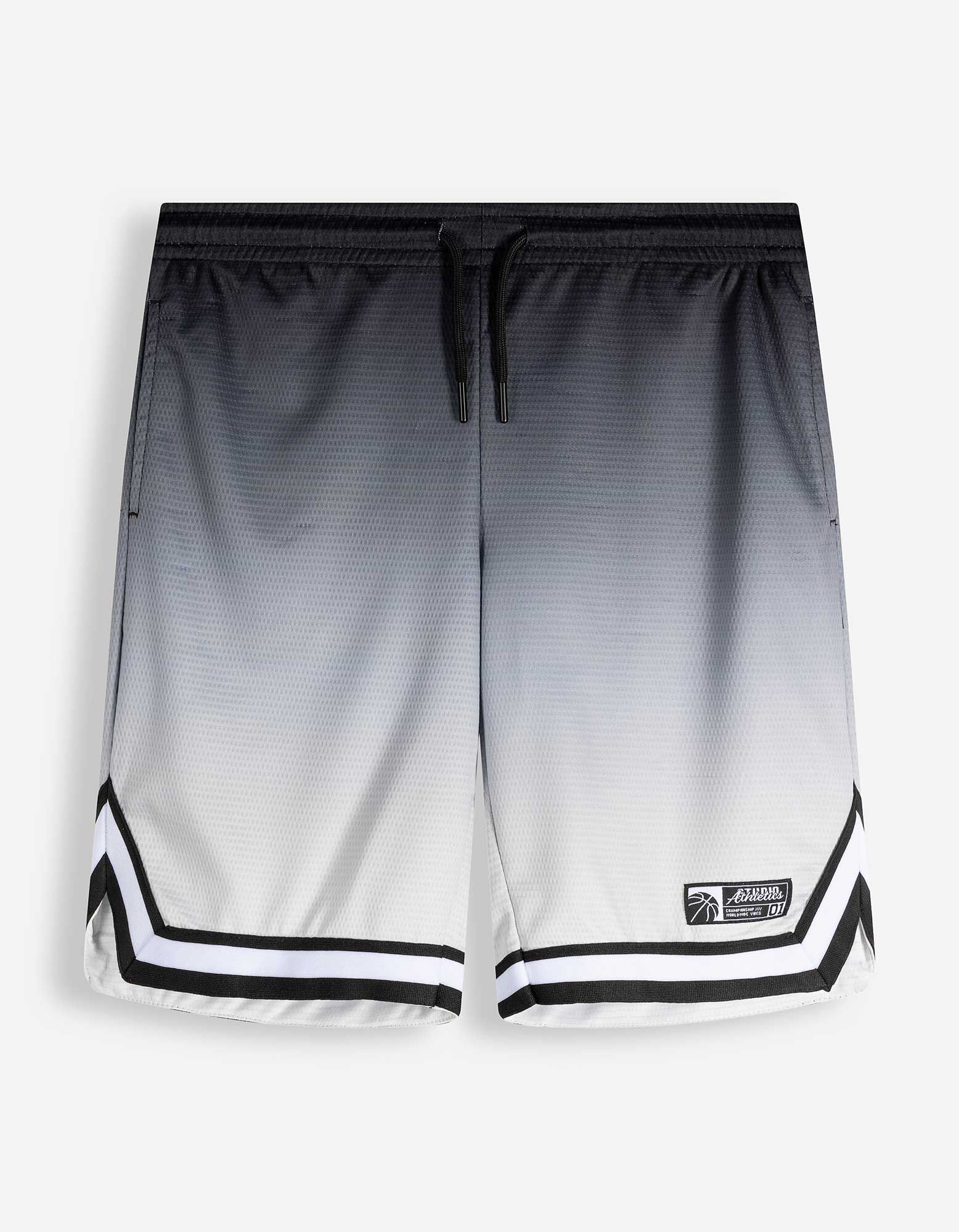 Bermudy  - S&iacute;ťovina - Tmavě &scaron;ed&aacute;