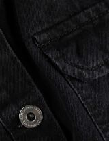 Jeanshemd - dark blue denim - schwarz