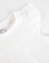 Set van shirt en legging - Print all-over - wit