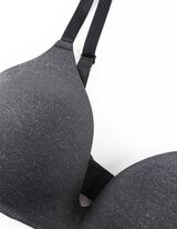 Liemenėlė - Užsegama kabliukais - pilkas