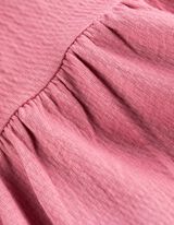 Kleid - Crinkle-Optik - rosa