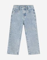 Jeans - Weites Bein - hellblau