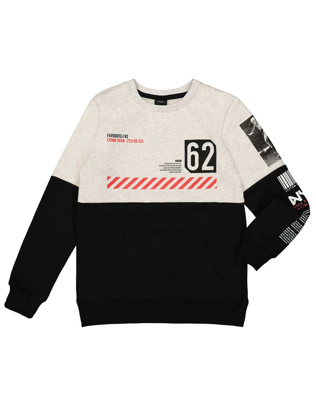 Jungen Sweatshirt Im Colorblock Design Takko Fashion