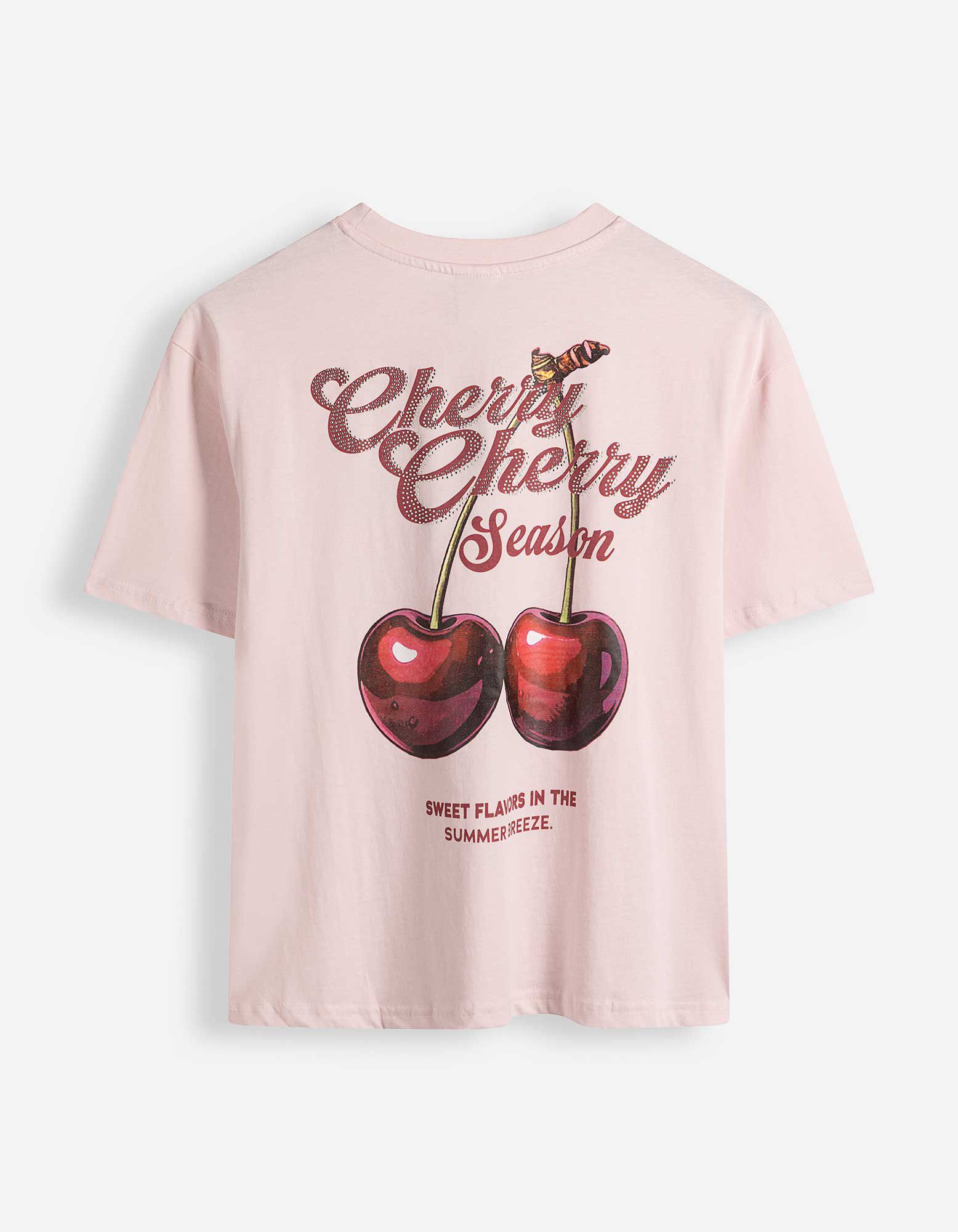 T-Shirt - Print - Rot