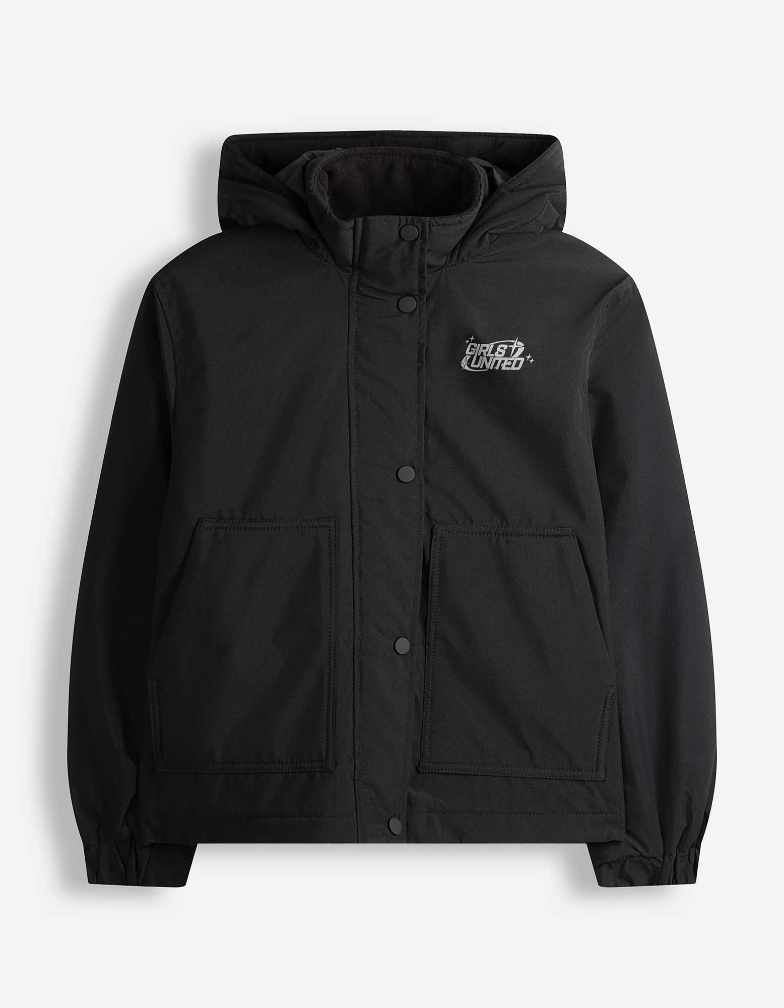 Jacke - Wasserabweisend - Schwarz