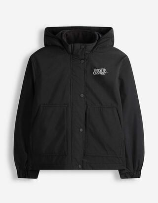 Jacke - Wasserabweisend - Schwarz