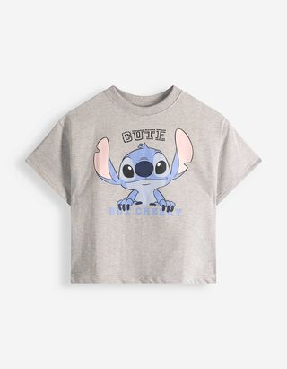 Sweatshirt - Lilo & Stitch - hellgrau