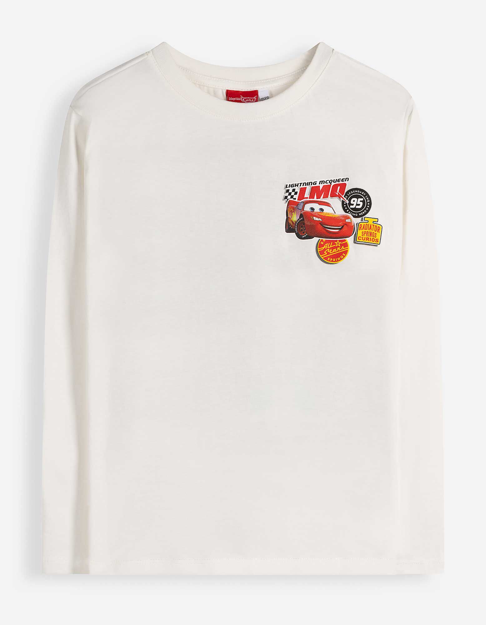 Langarmshirt - Cars - Off-White