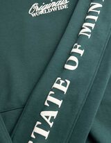 Sweatshirt - R&uuml;ckenprint - Gr&uuml;n