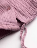 Hemd - Musselin - lila