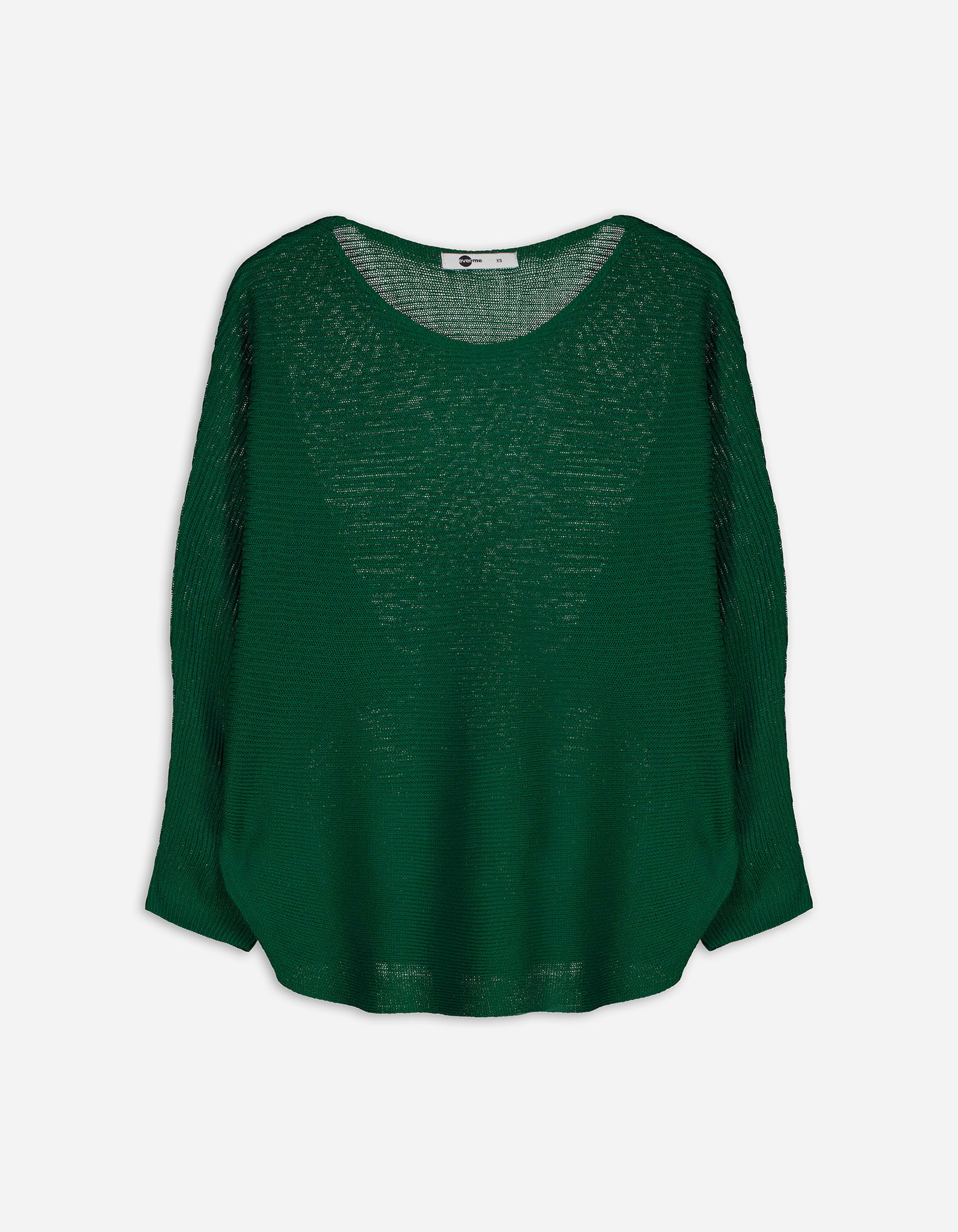 Trui Oversized mouwen donkergroen Takko Fashion