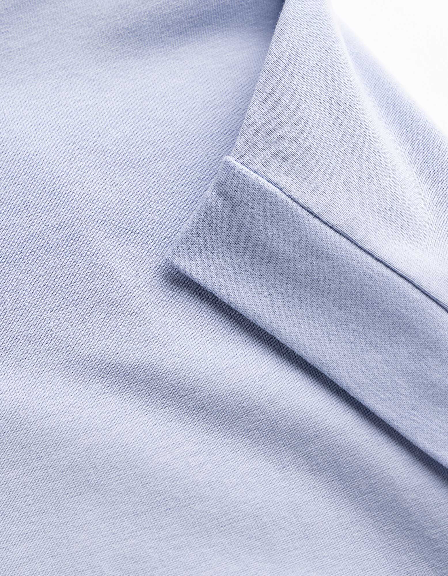 Robe - Unicolore - Bleu clair