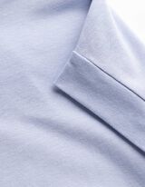 Robe - Unicolore - Bleu clair