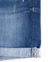 Kratke traperice - Fiksna nogavica - plava